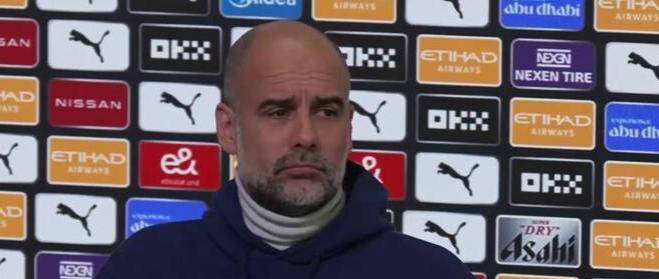 瓜迪奥拉为马竞出局发声！巴萨8000万天才支持重罚