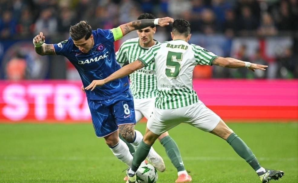 4-1！帕尔默双响，切尔西造足坛唯一神迹，贝蒂斯无缘百年首冠